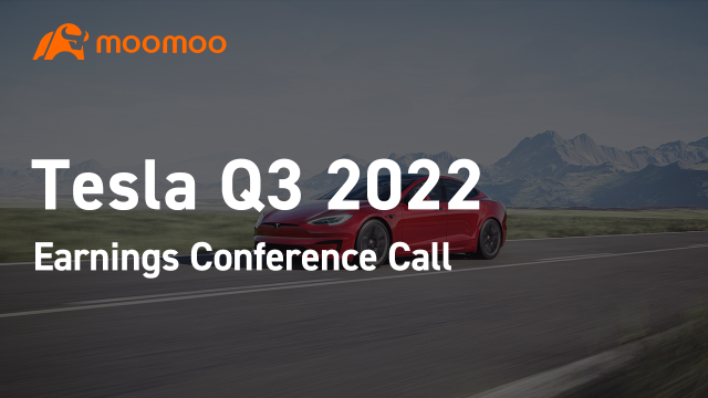 Tesla Q3 2022 earnings conference call
