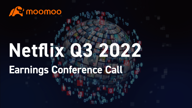 Netflix Q3 2022 earnings conference call