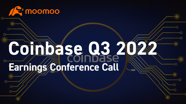 Coinbase Q3 2022収益会議のコール