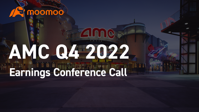 AMC 2022年第四季度业绩电话会
