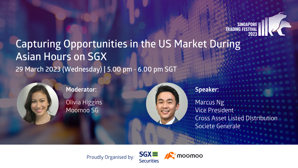 sgxにおけるアジア時間中の米国市場の機会をつかむ