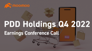 PDD Holdings Q4 2022 earnings conference call