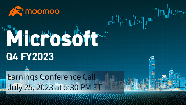 Microsoft Q4 FY2023 earnings conference call