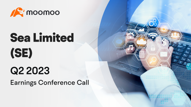 Sea Limited Q2 2023 earnings conference call