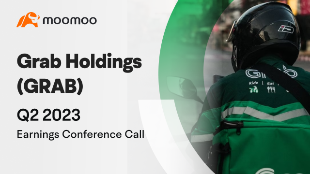 Grab Holdings Q2 2023 earnings conference call