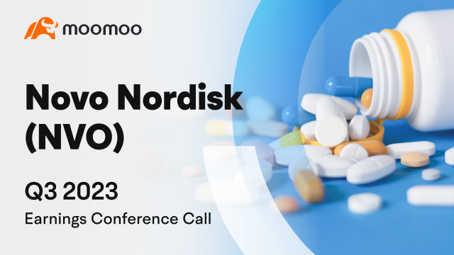 Novo Nordisk 2023 年第三季度财报电话会议