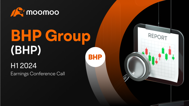 BHP H1 2024 earnings conference call