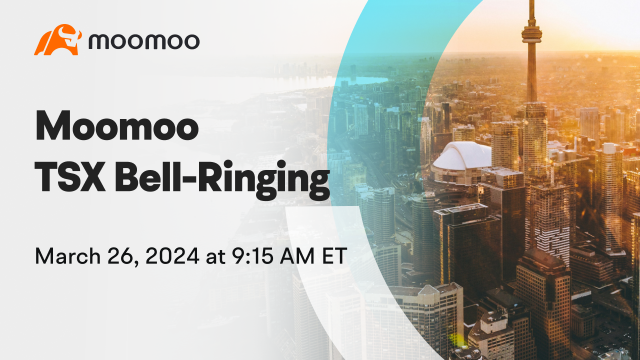 Moomoo TSX bell ringing ceremony