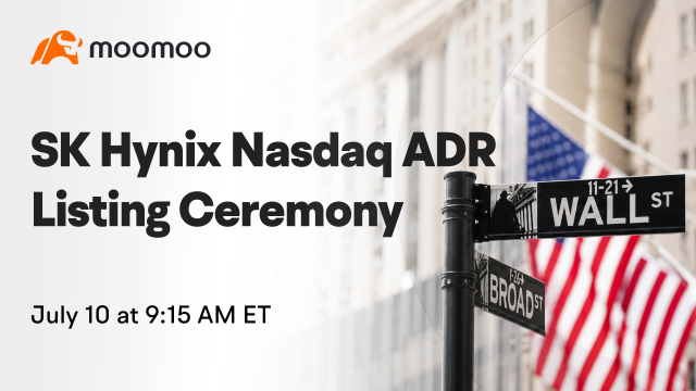 พิธีจดทะเบียนเข้าตลาดหลักทรัพย์ Nasdaq ADR ของ SK Hynix