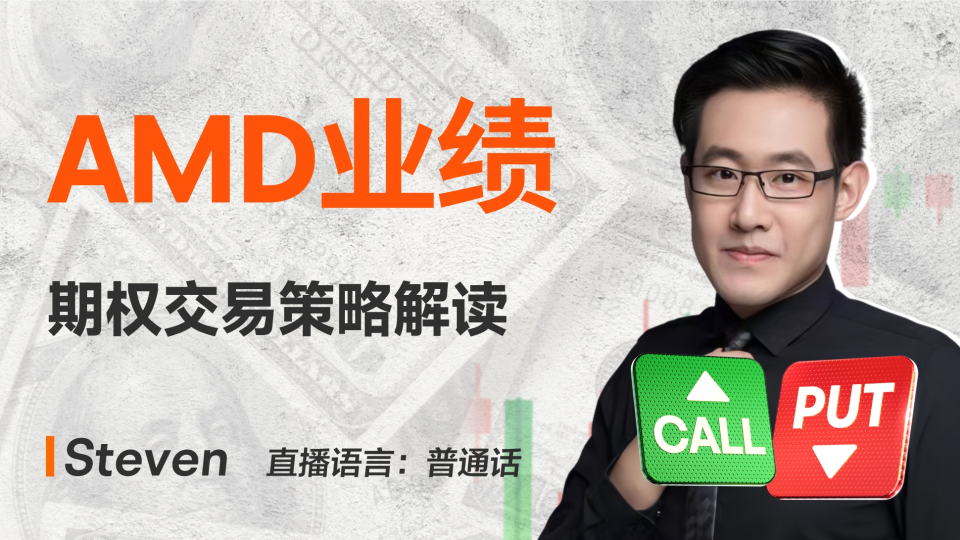 AMD和本周的收益、期权交易