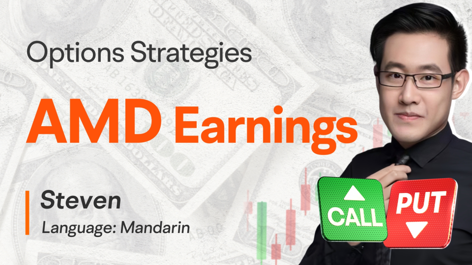 AMD and Earnings for the Week, Option Trades