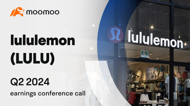 Lululemon 2024 Q2 performance conference call