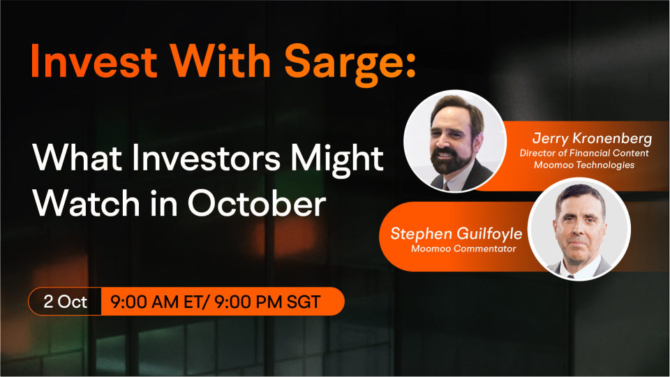 Invest With Sarge: What Investors Might Watch in October