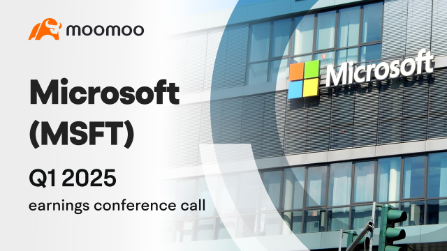 Microsoft Q1 2025 earnings conference call