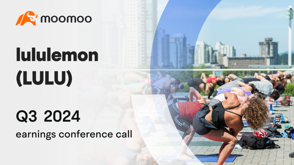 Lululemon Q3 2024 earnings conference call