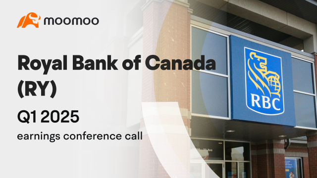 RBC Q1 2025 earnings conference call