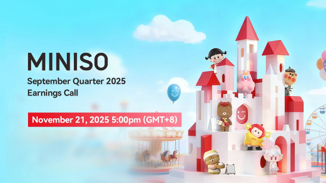 MINISO September Quarter 2025 Earnings Call