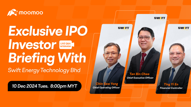 Moo Live: Exclusive IPO Investor Briefing with Swift Energy Technology Bhd