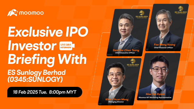 Moo Live: Exclusive IPO Investor Briefing with ES Sunlogy Berhad